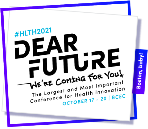 HLTH2021 "Dear Future" Graphic